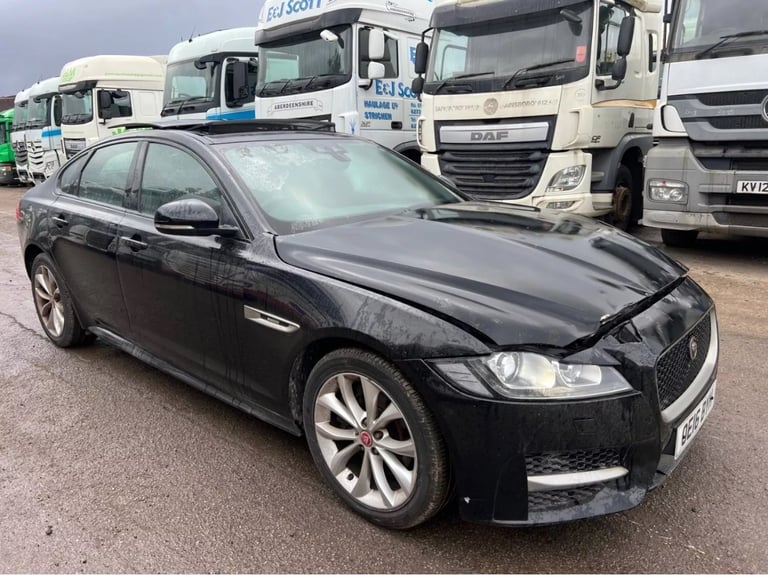 2016 JAGUAR XF R-SPORT 2.0 DIESEL AUTOMATIC DAMAGED SALVAGE 