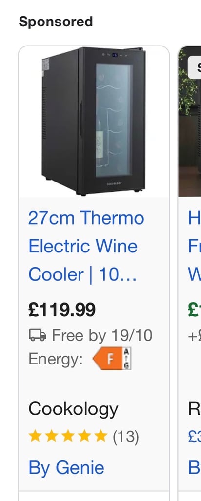 Curry’s mini fridge 