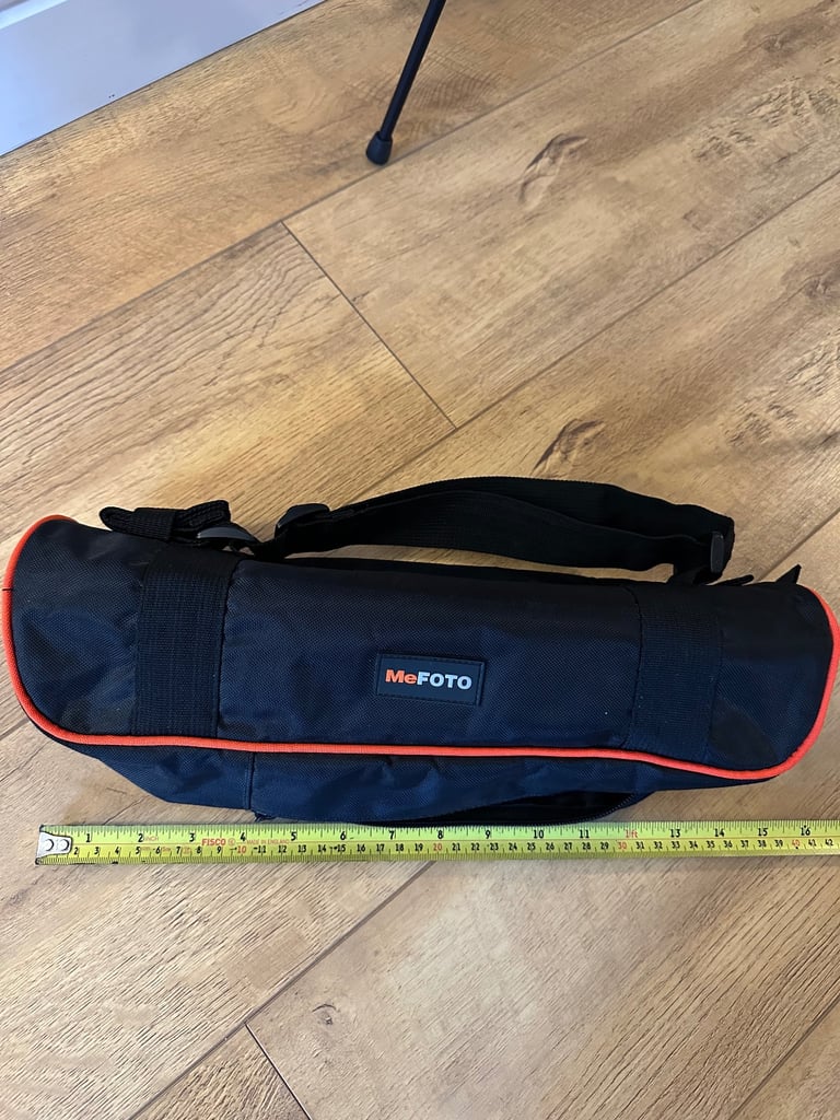 Mefoto Backpacker Travel A0350 Aluminium Tripod + Carry Bag Orange