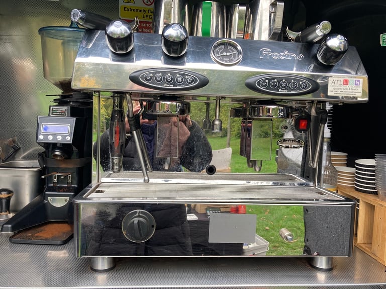 Mobile coffee van for sale 