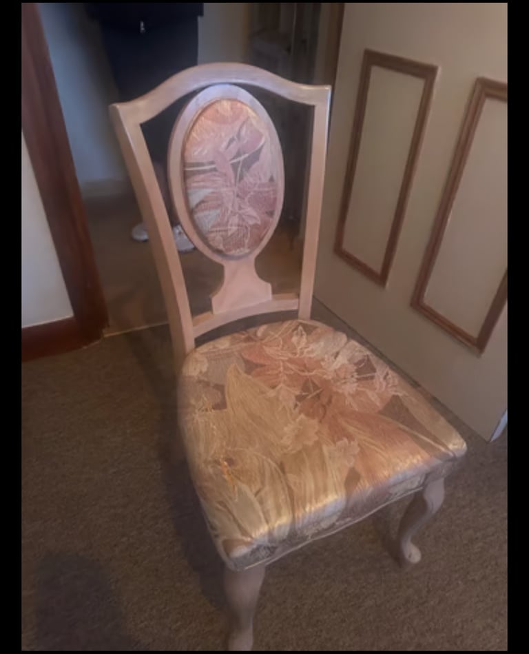 Wooden indoor table and chair - hallway, Conservatory