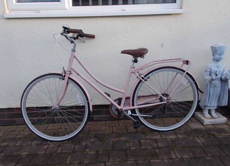 Ladys City Bike Serviced 17" M/L Frame 26" Wheels 7sp Good Working Order Exeter