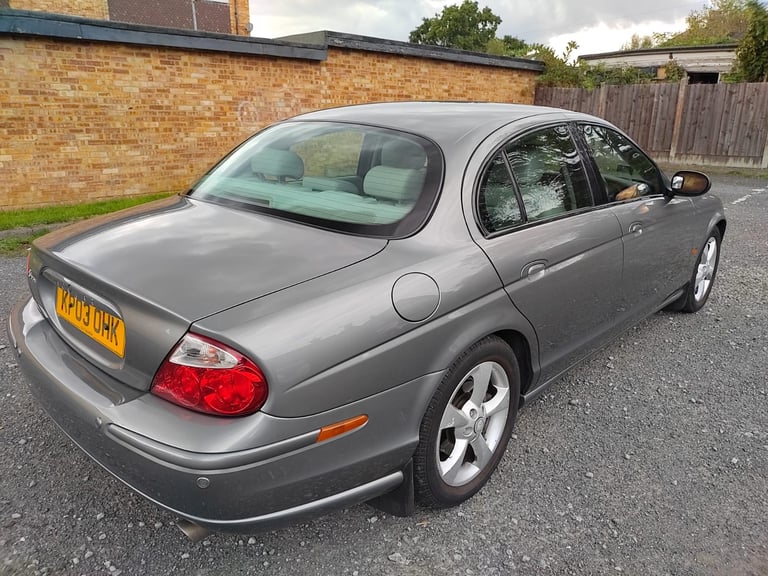 CLASSIC JAGUAR S TYPE SPORT 2.5 PETROL 2003 LONG MOT SERVICE HISTORY DRIVES PERFECTLY GOOD CONDITION