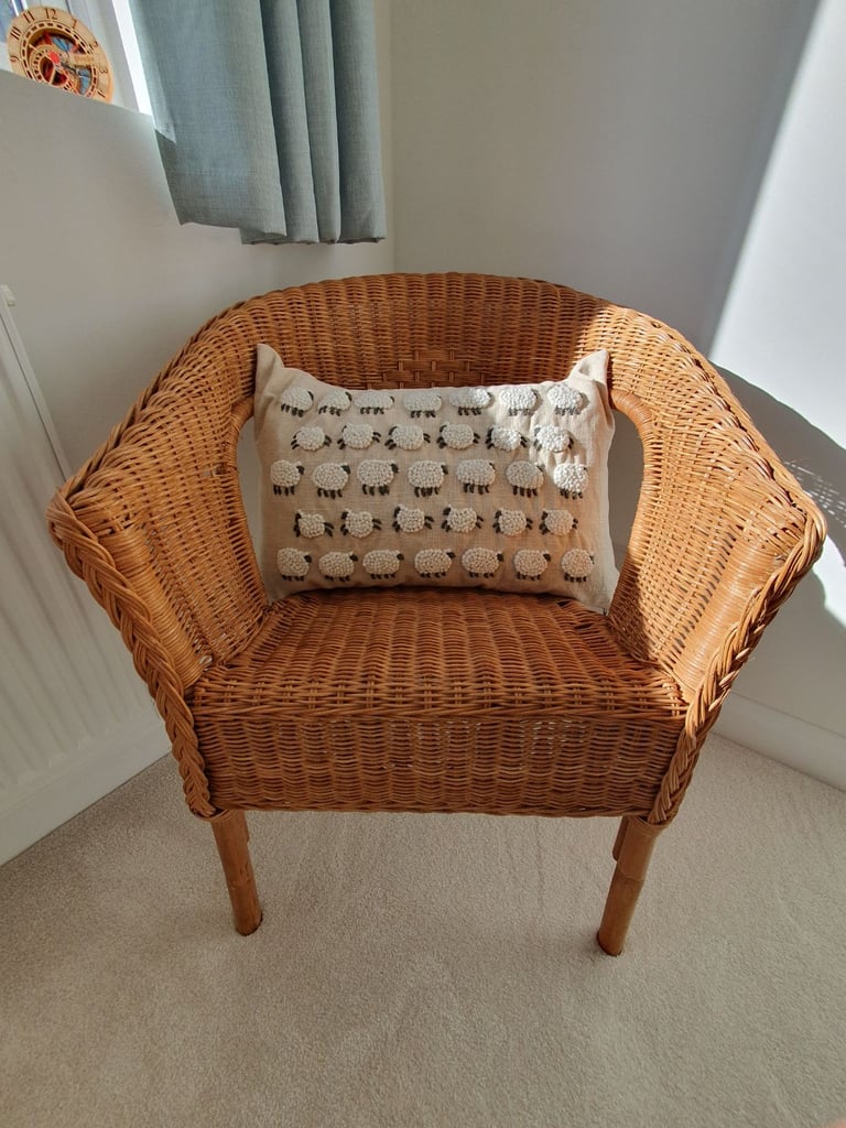 Ikea wicker chair for Sale Chairs, Stools Other Seating Gumtree