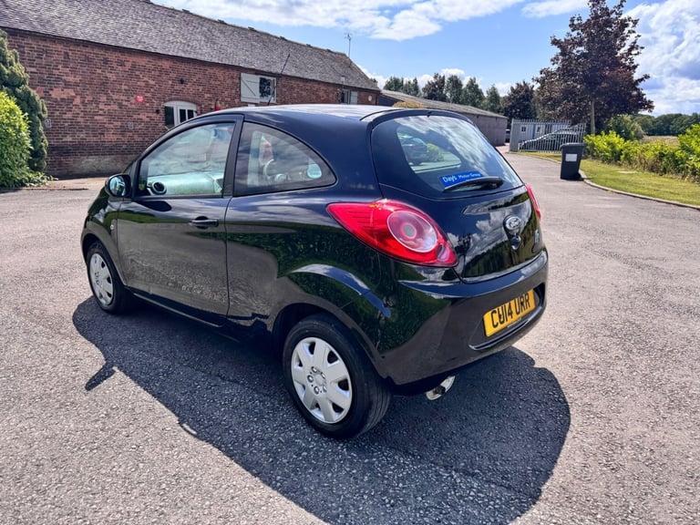 Ford KA 1.2 Edge Manual Black 2014 14 reg