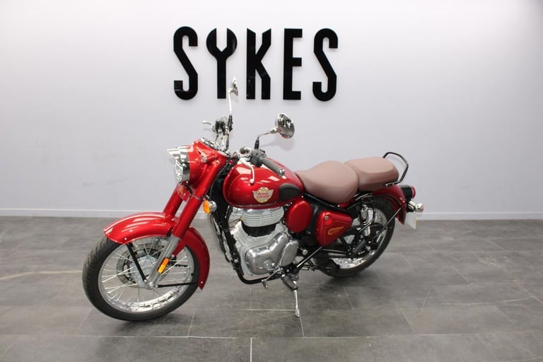 Brand New Classic 350 In Madras Red 