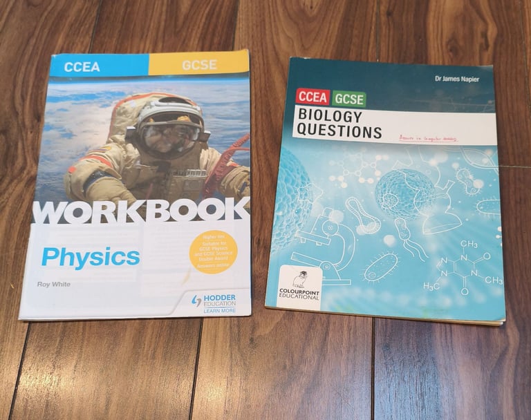 GCSE Physics and Biology book for practice Great books low price