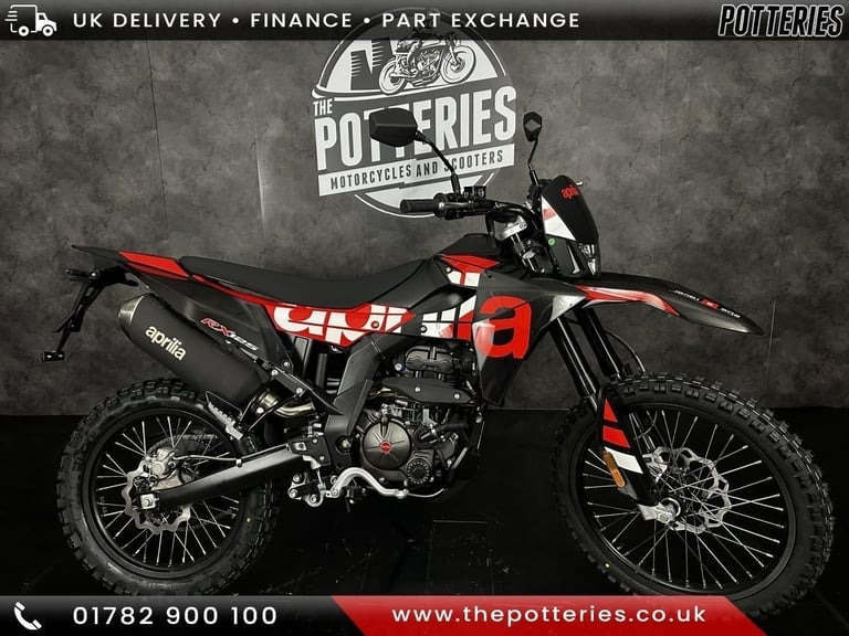 image for Aprilia RX 125 2025 FULL RANGE IN STOCK NOW!