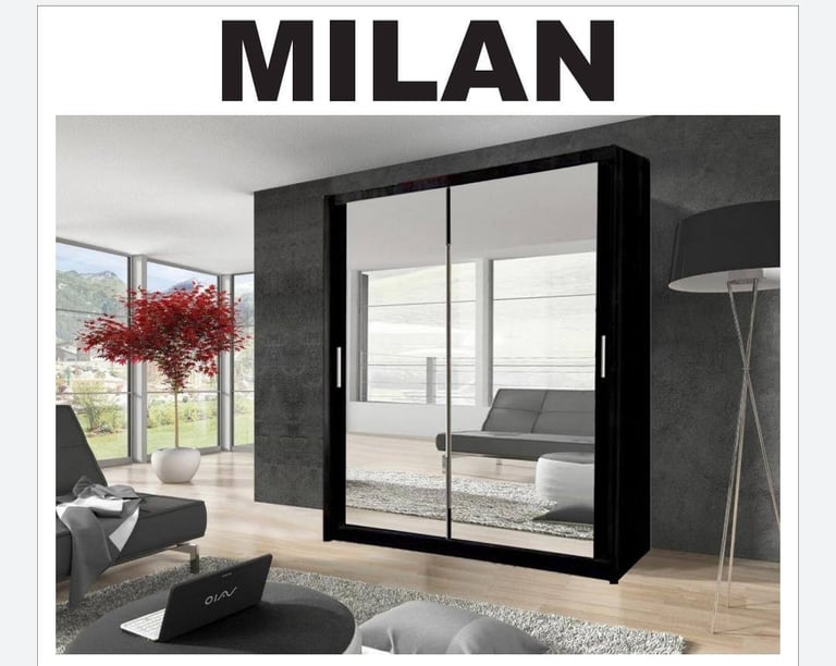 High Gloss Modern & Sliding Wardrobes in All sizes and colors 