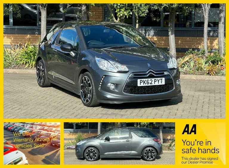2012 Citroen DS3 1.6 e-HDi Airdream DStyle Plus Euro 5 (s/s) 3dr HATCHBACK Diesel Manual