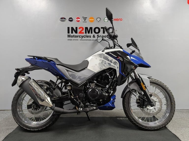 2022 (72) SYM NHT 125 in Blue/White