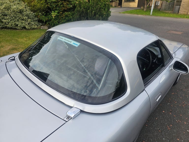 ★MAZDA MX-5 1.8 ★56K MILES! STUNNING EXAMPLE! HARDTOP+SOFTOP+ROLL CAGE, SUNLIGHT SILVER MX5 MK2 NB 