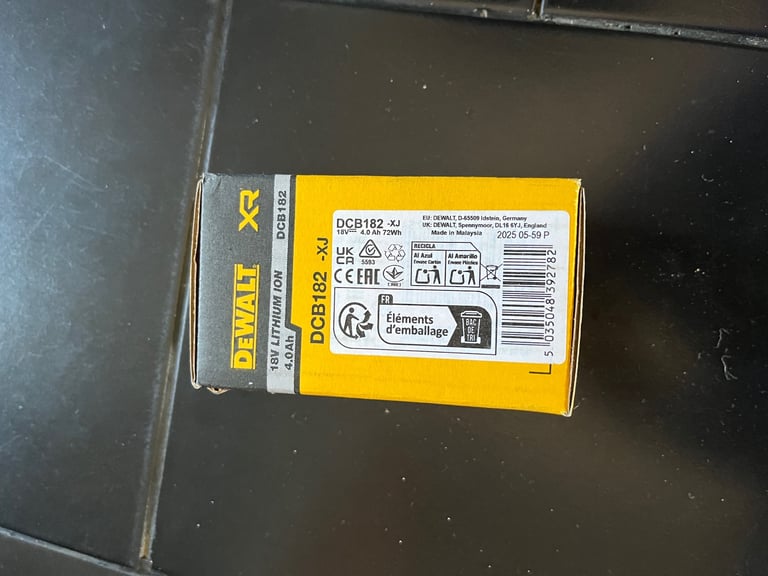 image for Dewalt battery 