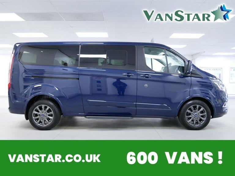 69 FORD TOURNEO CUSTOM 320 2.0 EBL 185 BHP L2 LONG TITANIUM X AUTO 8 SEATER