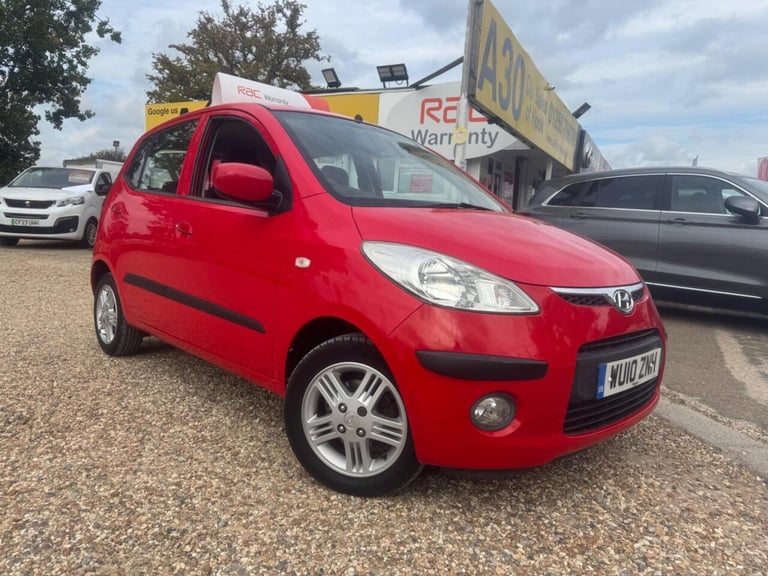 2010 Hyundai i10 1.2 Comfort 5dr HATCHBACK PETROL Manual