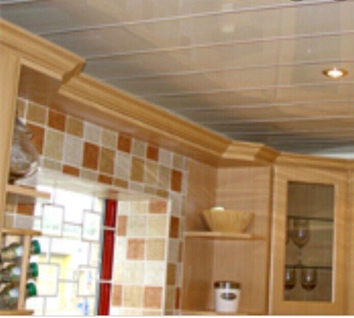 Bathroom pvc cladding panel sheet kitchen garage loft 3 metre lengths 