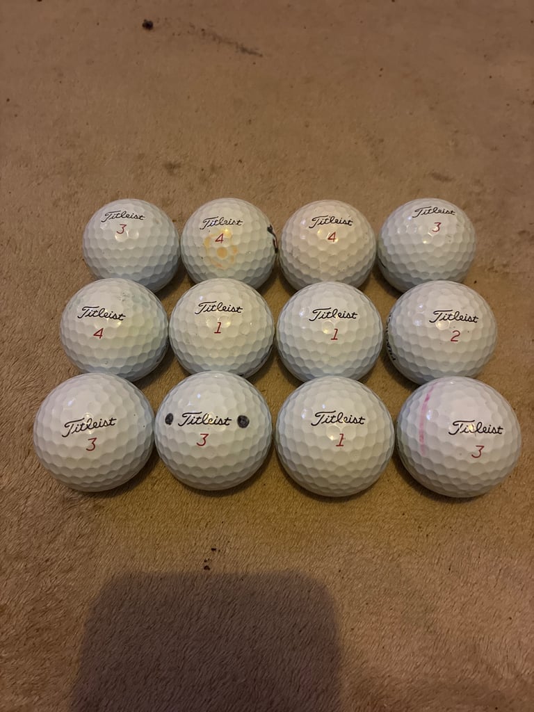 image for 12 x Titleist Pro V1X golf balls 