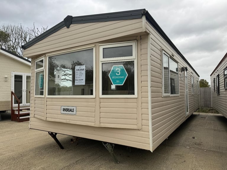 3 Bed Static Caravan - DG, CH, New Carpet - Offsite Sale, Own Land, Self Build