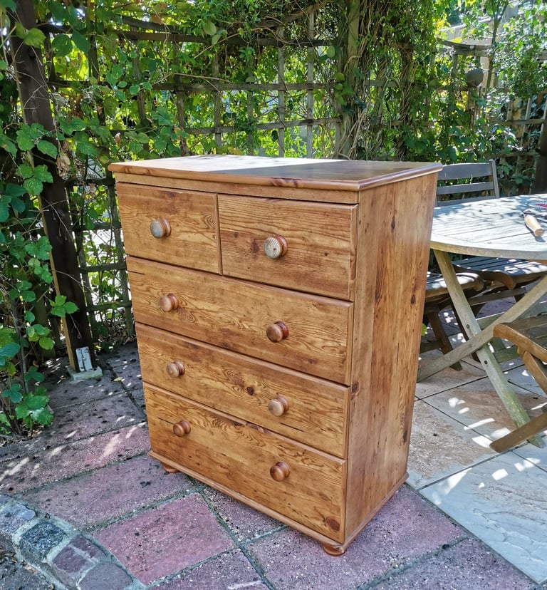 A Wooden Chest of Drawers