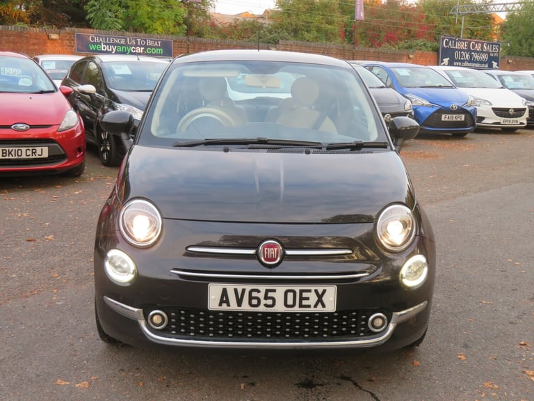 2015 Fiat 500 1.2 Lounge 3dr HATCHBACK Petrol Manual