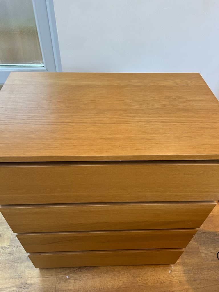 I can deliver - IKEA Malm Chest of 4 Drawers