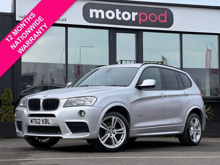 2012 BMW X3 2.0 20d M Sport SUV 5dr Diesel Auto xDrive Euro 5 (s/s) (184 ps) ESTATE Diesel Automatic