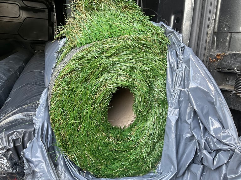 image for New 5 x 4m artificial grass.still in packaging.
