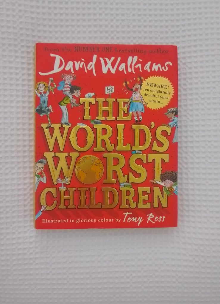 DAVID WALLIAMS HARDBACK BOOKS -£5 EACH