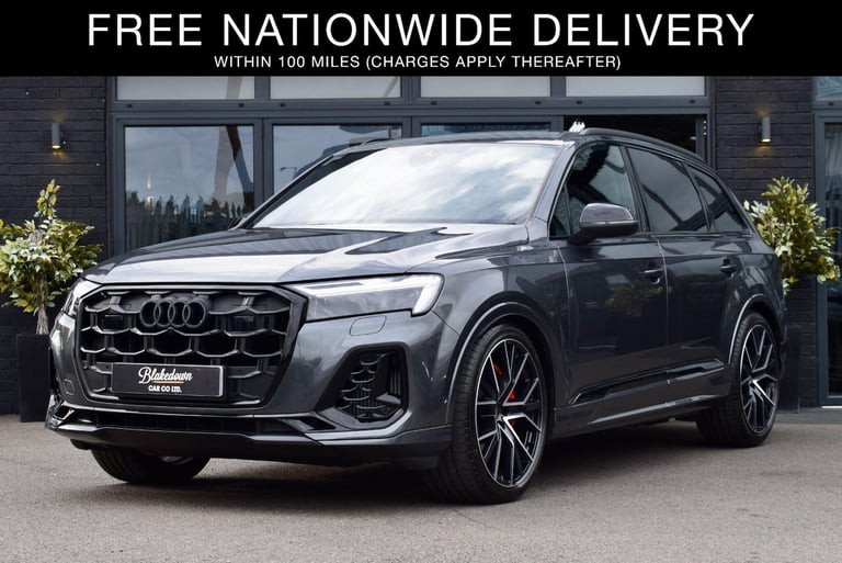 2025 Audi SQ7 4.0 TFSI V8 Black Edition Tiptronic quattro Euro 6 (s/s) 5dr ESTATE Petrol Automatic