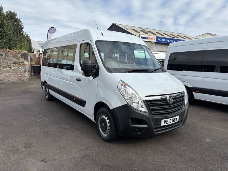 image for 2015 Vauxhall Movano 2.3 CDTI H2 125ps 17 Seater Minibus Diesel Manual