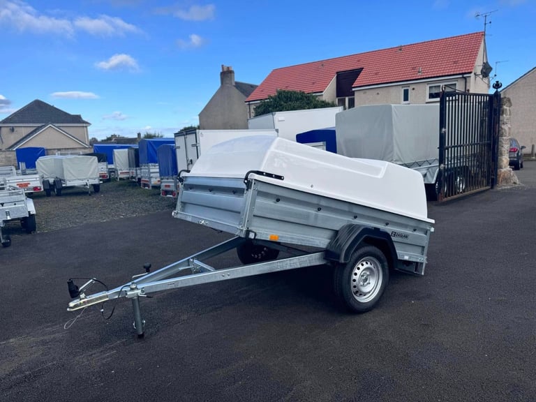 BRAND NEW ZASLAW 205SU 7X4 SINGLE AXLE TRAILER WITH LOCKABLE LID