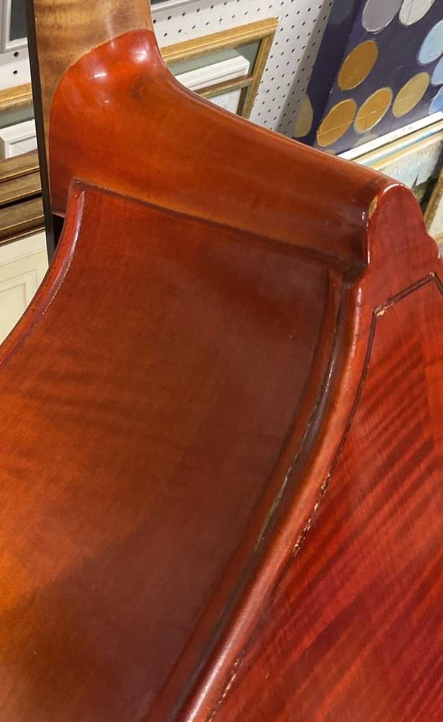 Double Bass - EBERHARD MEINEL full size w pickup, bag & stand - excellent condition - £2475ovno