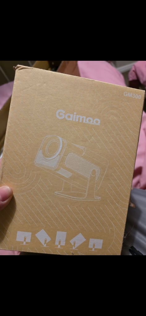 Brand new projector and projector screen 