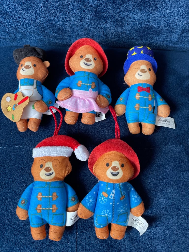 image for Paddington McDonald’s soft toys 