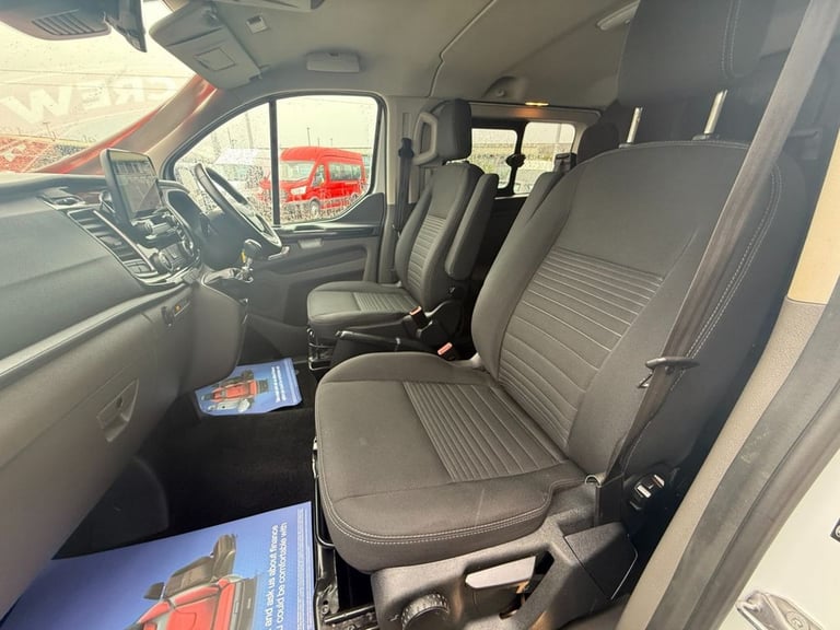 2022 Ford Transit Custom 2.0 EcoBlue 130ps Low Roof D/Cab Limited Van PANEL VAN DIESEL Manual