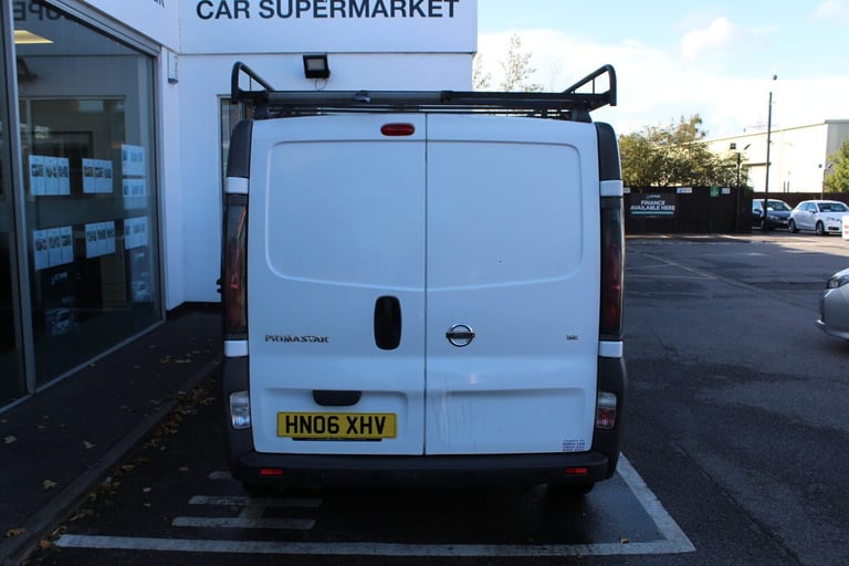 2006 Nissan Primastar SE 2900 LWB DCI SHR Panel Van Diesel Manual