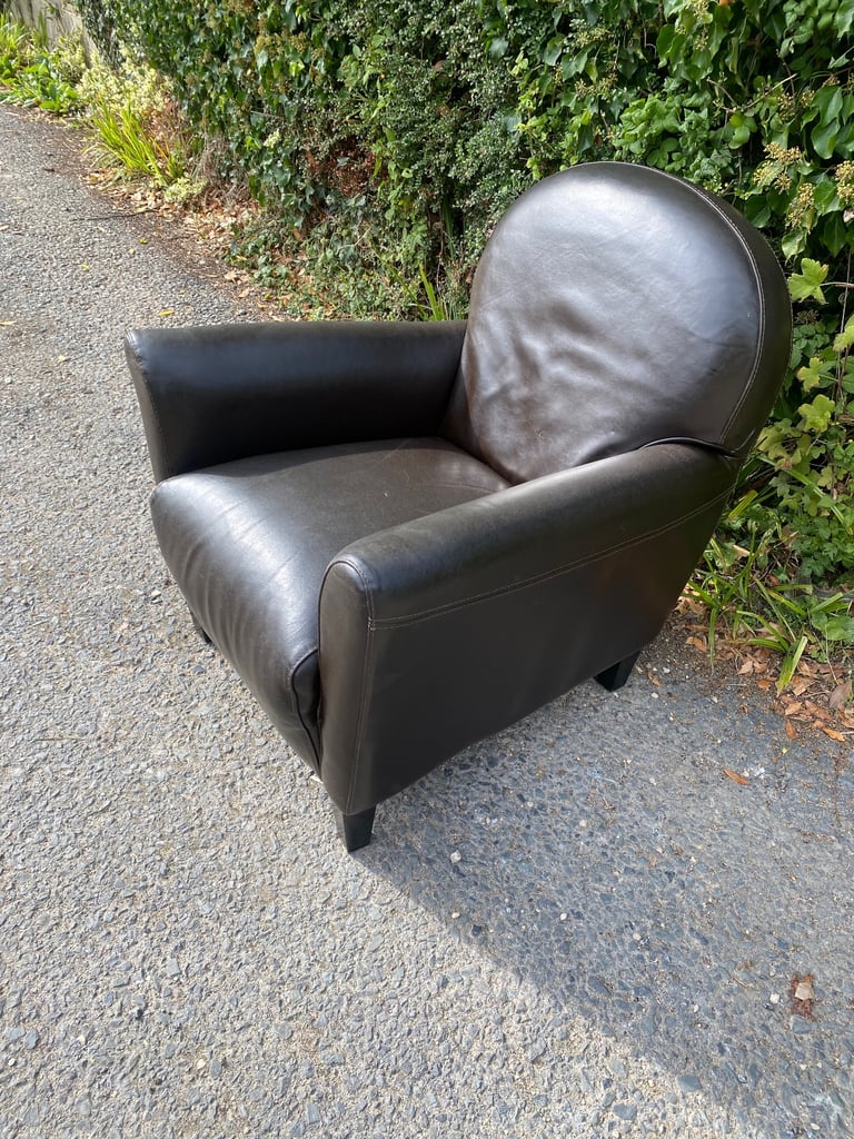 image for Leather Armchair Like New