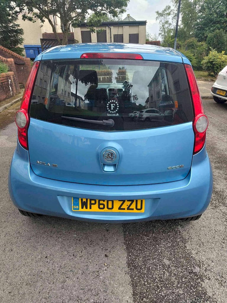 2011 Vauxhall Agila S Ecoflex Hatchback, 1 Litre, Manual, 5 Door, 71000 Miles, MOT April 2026.
