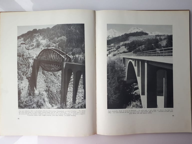 Tyrol. Franz Gschnitzer, Very rare book about Alps in Austria from 1950 Österreich 