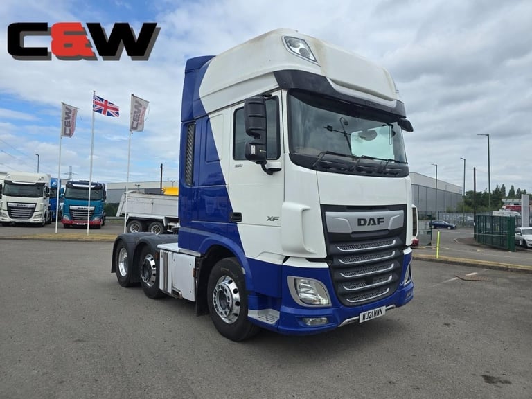 2021 (21) DAF FTG XF530 6X2 Tractor Unit - 491,000KMS