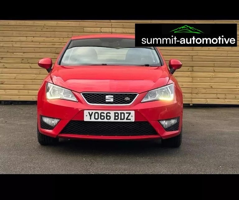 SEAT IBIZA 1.2 TSI 90 FR Technology 3dr Red 2017