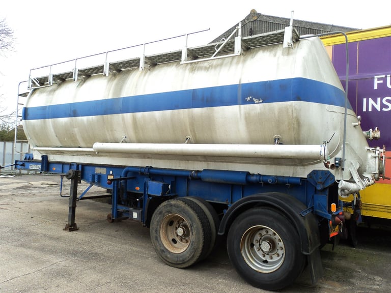 Alitipper Alloy Bulk Power Trailer Tandem Axle, Ford Donzey Engine, Old But Tidy