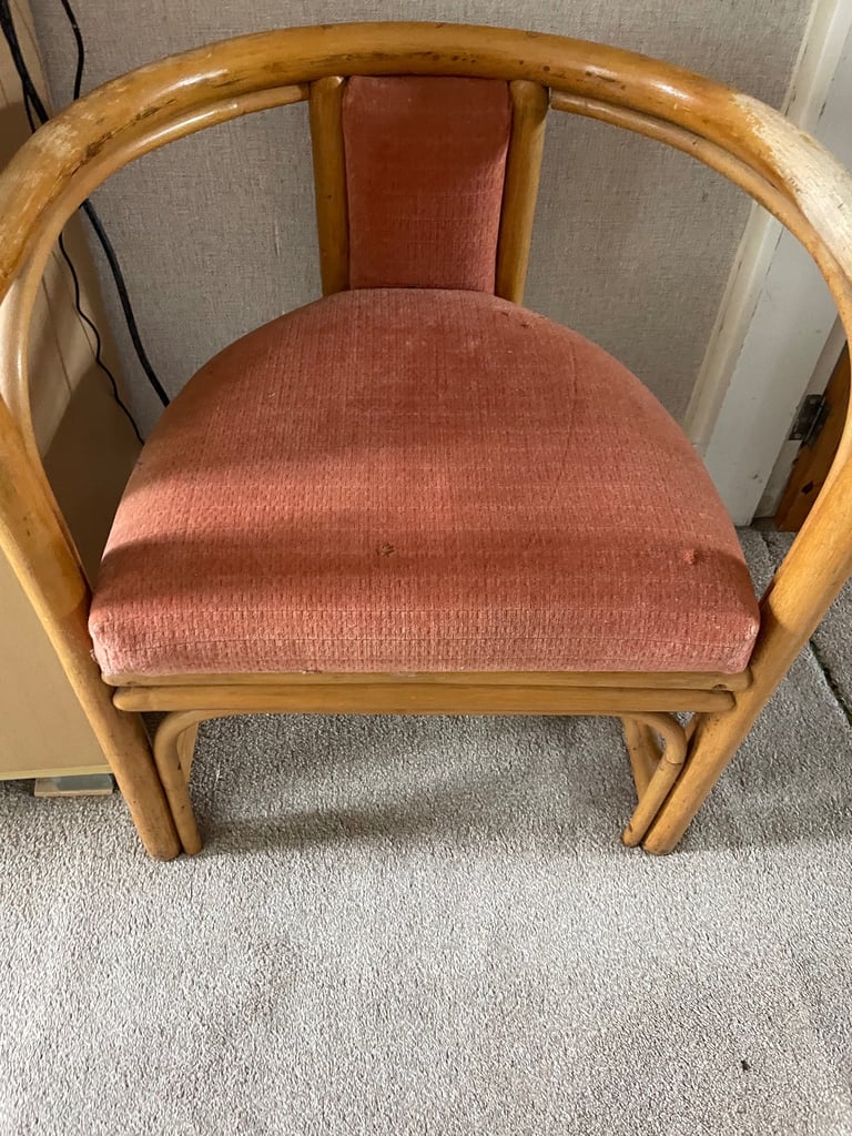 image for Vintage Rattan chair Armchair