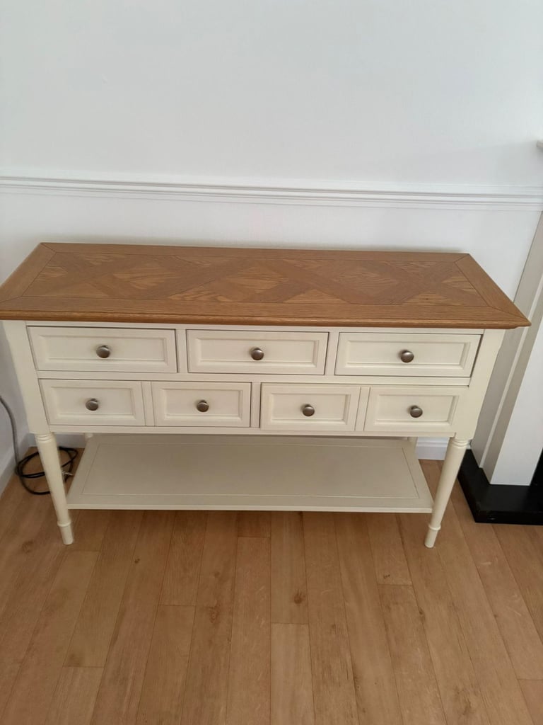 Marks and Spencers console table