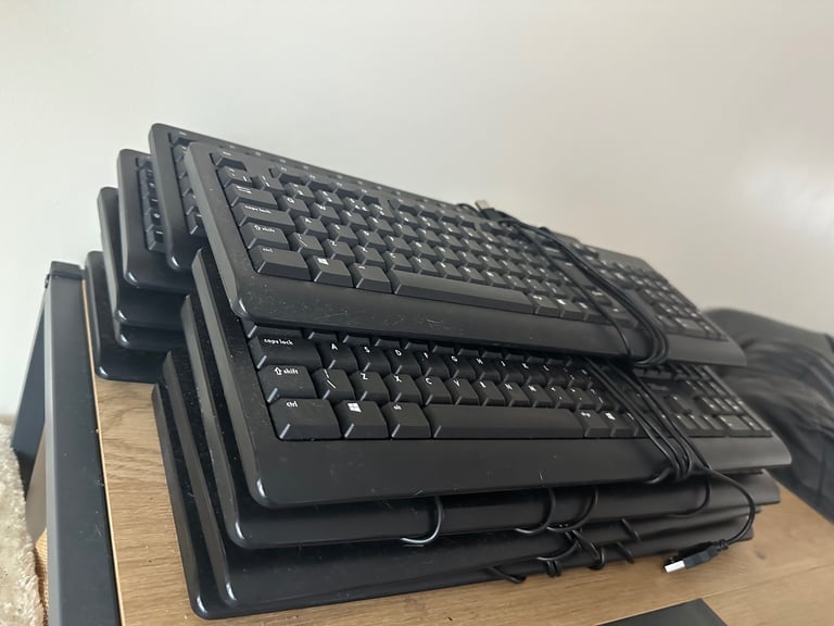11 x Trust keyboards bundle all tested & working perfectly 