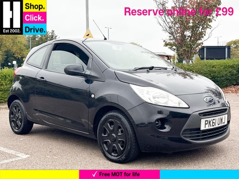 image for 2011 Ford Ka 1.2 Edge Hatchback 3dr Petrol Manual Euro 5 (s/s) (69 ps) HATCHBACK Petrol Manual