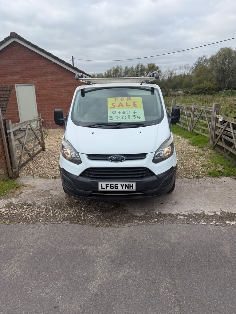 Ford, TRANSIT CUSTOM, Panel Van, 2016, Manual, 1996 (cc)