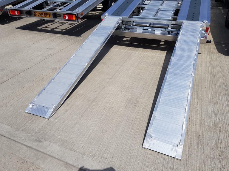 Recovery Truck Car Transporter Aluminium Loading Ramps 200cm x 34cm 
