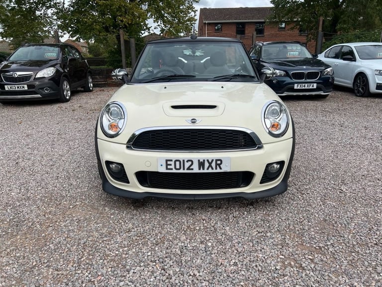 2012 12 MINI CONVERTIBLE 1.6 COOPER S CONVERTIBLE 2DR PETROL MANUAL EURO 5 (S/S)