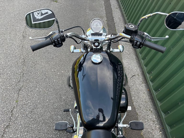 Harley Davidson XL1200T Superlow Sports 2019 Black 2 Owners V H Pipes Luggage 